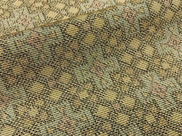 平和屋着物■上質な紬 吉祥文 正絹 逸品 BAAX6193hj