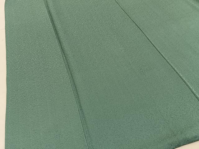 平和屋着物●上質な色無地 紋意匠 薄青色 正絹 逸品 BAAX6222hj
