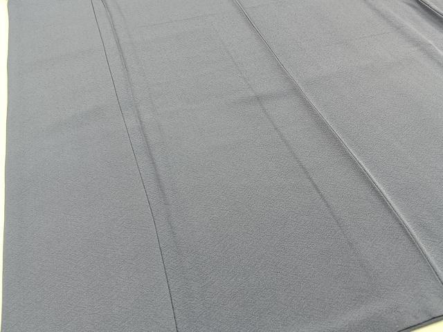 平和屋着物●上質な色無地 薄鼠色 正絹 逸品 BAAX6237hj