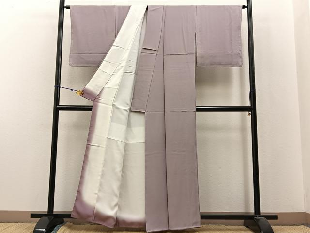 平和屋着物■上質な色無地 薄柿色 正絹 逸品 未使用 BAAX6252hj
