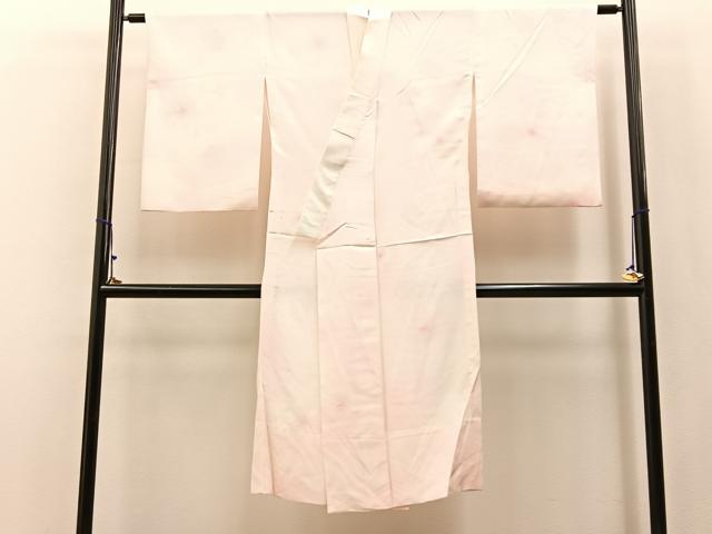 平和屋着物■長襦袢 無双仕立て 絞り 草花文 暈し染め 正絹 逸品 BAAX6267hj