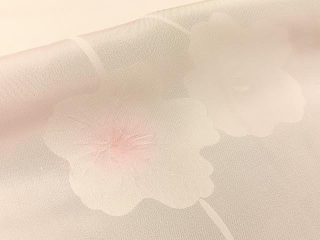 平和屋着物■長襦袢 無双仕立て 絞り 草花文 暈し染め 正絹 逸品 BAAX6267hj