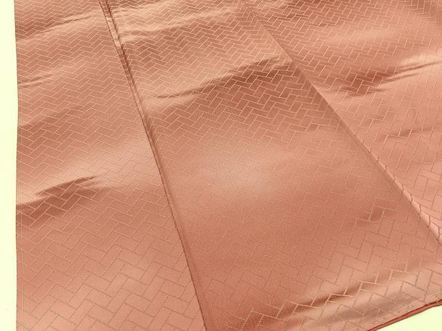平和屋着物■上質な小紋 霞文 金通し地 正絹 逸品 未使用 BAAX6291hj