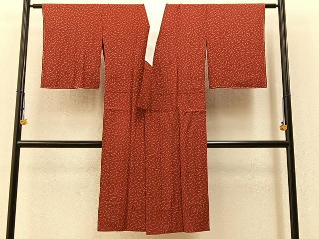 平和屋着物■長襦袢 無双仕立て 簪 正絹 逸品 未使用 BAAX6326hj