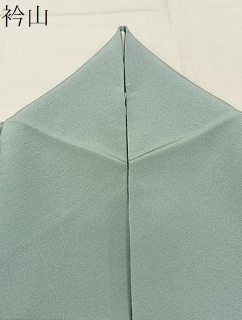 平和屋着物▽上質な色無地 単衣 白鼠色 正絹 逸品 BAAX6426hj