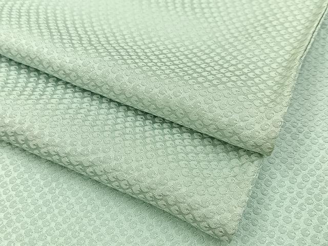 平和屋着物▽上質な小紋 単衣 鹿の子地紋 暈し染め 正絹 逸品 BAAX6438hj