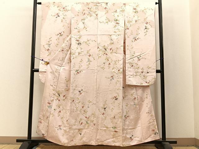 平和屋着物■豪華振袖 寿光織 鳳凰草花文 金銀糸 正絹 逸品 BAAX6528hj