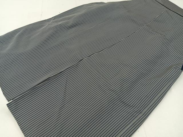 平和屋着物●男性 行灯袴 縞 正絹 逸品 BAAX6551hj