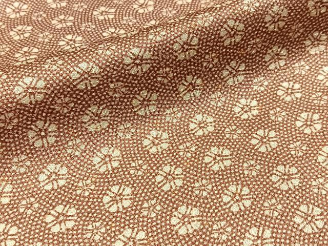 平和屋着物■江戸小紋 小花柄 正絹 逸品 BAAX6586hj