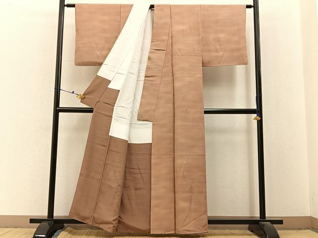 平和屋着物■虹色創家 本郷大田子 小紋 霞文 暈し染め 鈴乃屋扱い 正絹 逸品 BAAX6646hj
