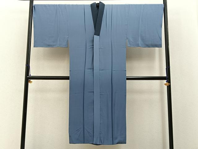 平和屋着物■男性 長襦袢 袷 手描き 御所解文 暈し染め 正絹 逸品 BAAX6650hj