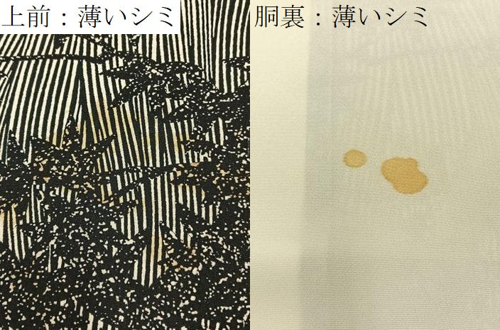 平和屋着物■訪問着 楓 正絹 逸品 BAAX6724hj