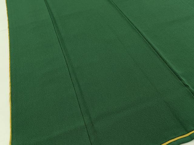 平和屋着物●上質な色無地 木賊色 やまと誂製 ロング丈 正絹 逸品 BAAX6762hj