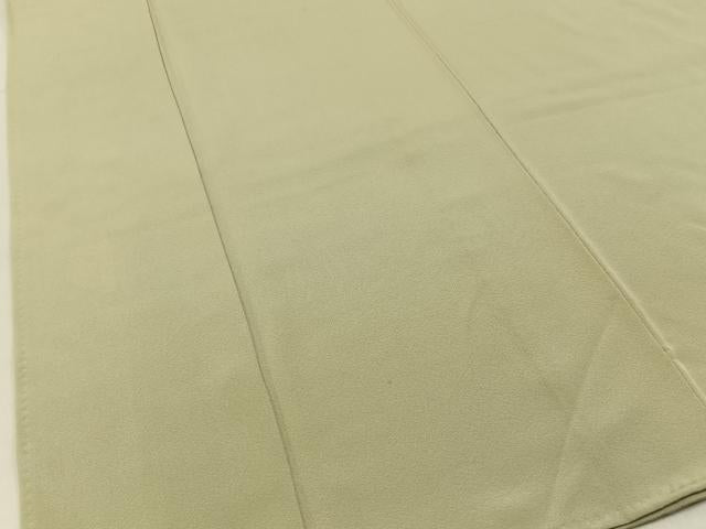 平和屋着物■上質な色無地 作家物 砂色 正絹 逸品 BAAX6775hj