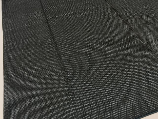 平和屋着物■男性 本場大島紬 アンサンブル 80亀甲 総詰め 反端付き 正絹 逸品 BAAX6995hj