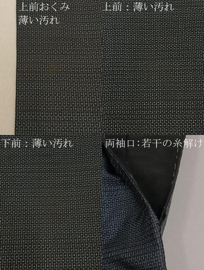 平和屋着物■男性 本場大島紬 100亀甲 総詰め 正絹 逸品 BAAX6999hj