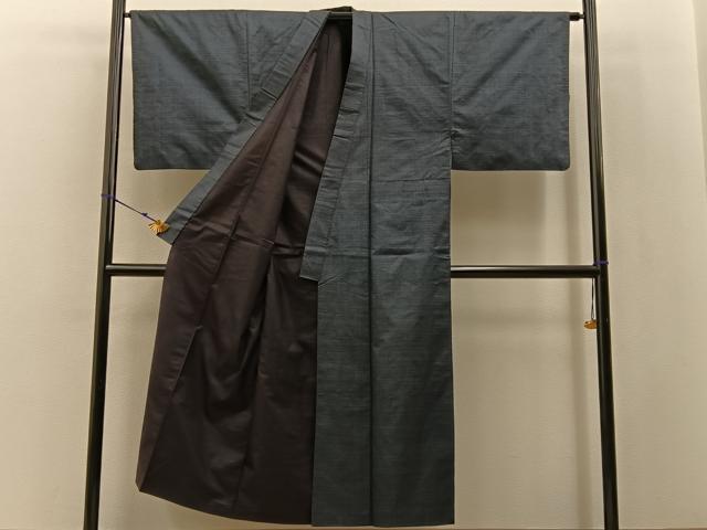 平和屋着物■男性 本場大島紬 100亀甲 総詰め 正絹 逸品 BAAX6999hj