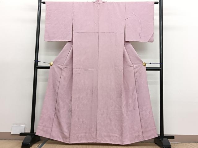 平和屋着物■上質な色無地 樹林地紋 虹色 正絹 逸品 BAAX7002hv
