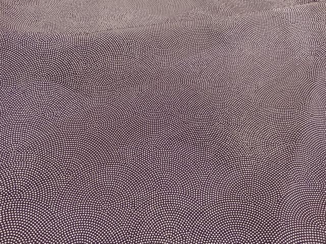 平和屋着物■江戸小紋 松皮菱 青海波 正絹 逸品 BAAX7012hv