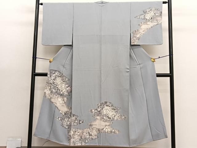平和屋着物■訪問着 辻が花 絞り 正絹 逸品 BAAX7031hv