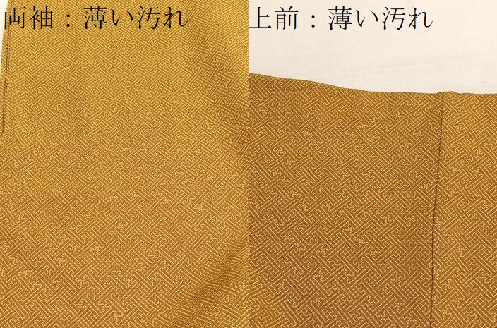 平和屋着物■江戸小紋 紗綾形文 正絹 逸品 BAAX7065hv