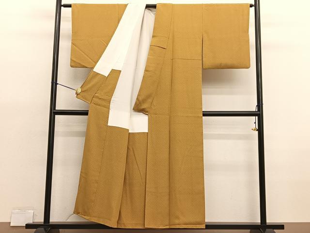 平和屋着物■江戸小紋 紗綾形文 正絹 逸品 BAAX7065hv