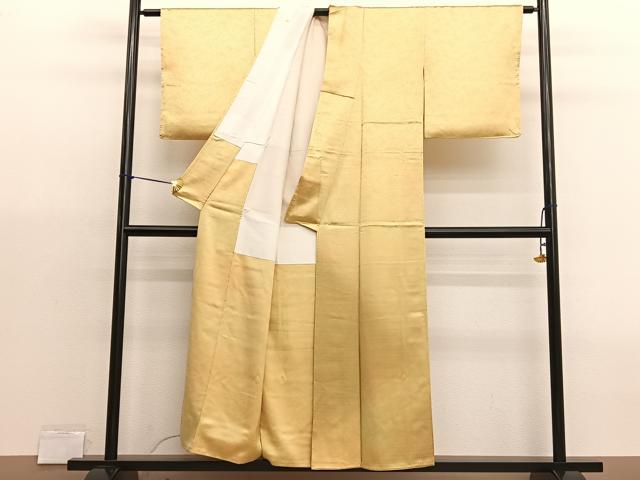 平和屋着物■色留訪問着 源氏車青海波地紋 暈し染め 正絹 逸品 BAAX7072hv