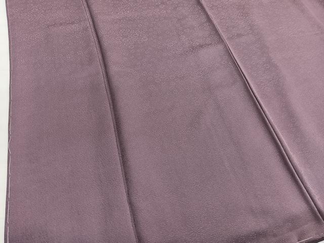 平和屋着物■上質な色無地 寿光織 小花地紋 鴇浅葱色 堅牢染 反端付き 正絹 逸品 BAAX7142hv