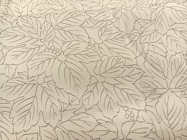 平和屋着物■上質な小紋 手描き 葡萄 正絹 逸品 BAAX7173hv