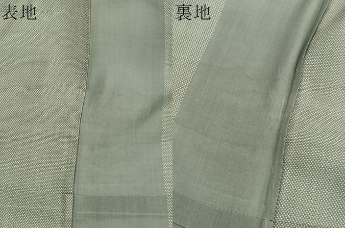 平和屋着物*夏物 紗紬 間道 正絹 逸品 BAAX7309hv