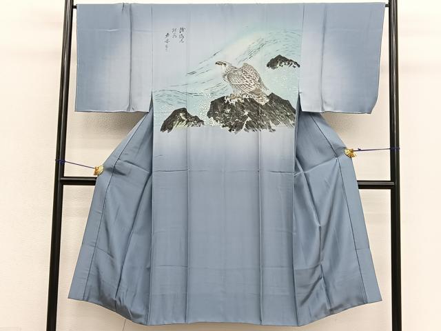 平和屋着物■男性 本場大島紬 アンサンブル 長襦袢(袷)セット 100亀甲 総詰め 正絹 逸品 未使用 BAAX7316hv