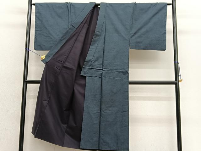 平和屋着物■男性 本場大島紬 アンサンブル 100亀甲 総詰め 正絹 逸品 BAAX7320hv