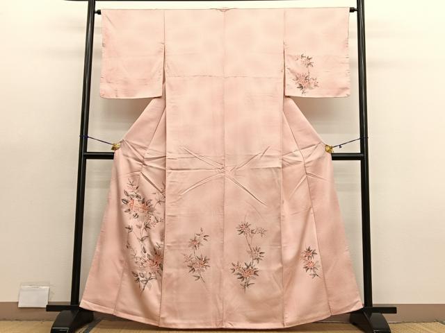 平和屋2□訪問着 枝花文 暈し染め 逸品 DAAE9841ar 暈し