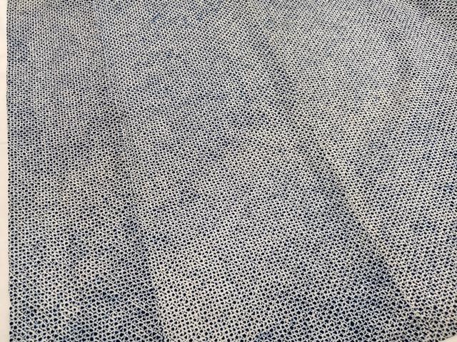 平和屋着物∴夏物 男性 浴衣 有松鳴海絞り 三浦絞り 綿 逸品 BAAX7439hv