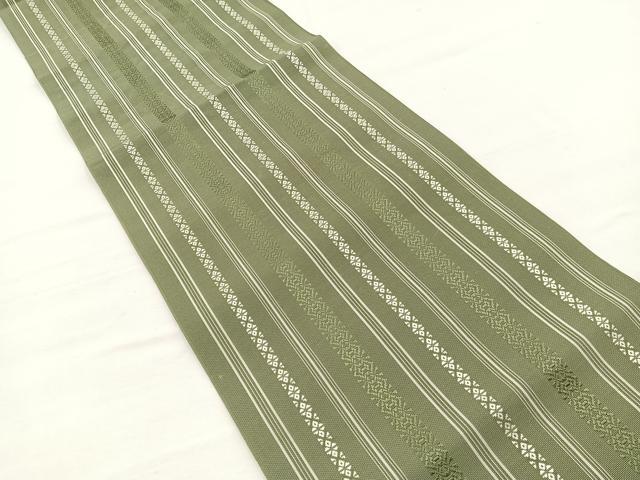 平和屋着物*夏物 本場筑前博多織 八寸名古屋帯 紗献上 正絹 逸品 BAAX7616hv