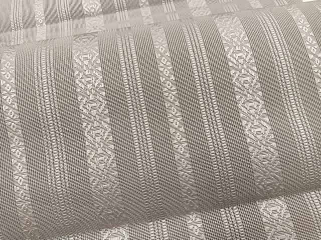平和屋着物*夏物 本場筑前博多織 八寸名古屋帯 紗献上 枯野色 正絹 逸品 BAAX7665hv