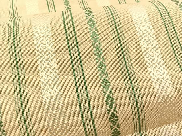 平和屋着物*夏物 本場筑前博多織 八寸名古屋帯 紗献上 正絹 逸品 BAAX7809hv