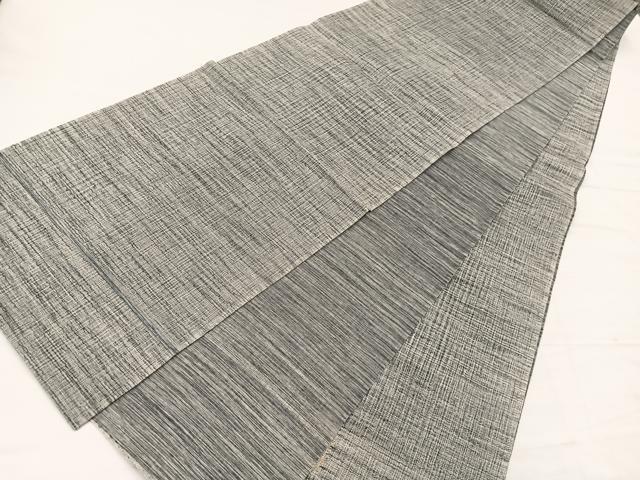 平和屋着物*夏物 太鼓柄袋帯 辻が花 すくい織 銀糸 正絹 逸品 未使用 BAAX7914hv