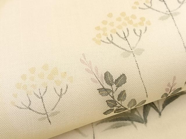 平和屋着物*夏物 八屋享兵衛作 九寸名古屋帯 色紙花文 金彩 正絹 逸品 BAAX7921hv