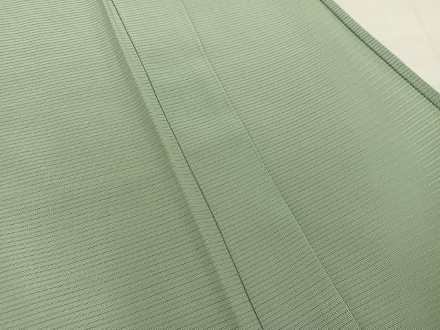 平和屋着物*夏物 色無地 絽 黄海松茶色 正絹 逸品 未使用 BAAX8105mz