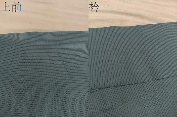 平和屋着物*夏物 色無地 絽 柳煤竹色 正絹 逸品 BAAX8106mz