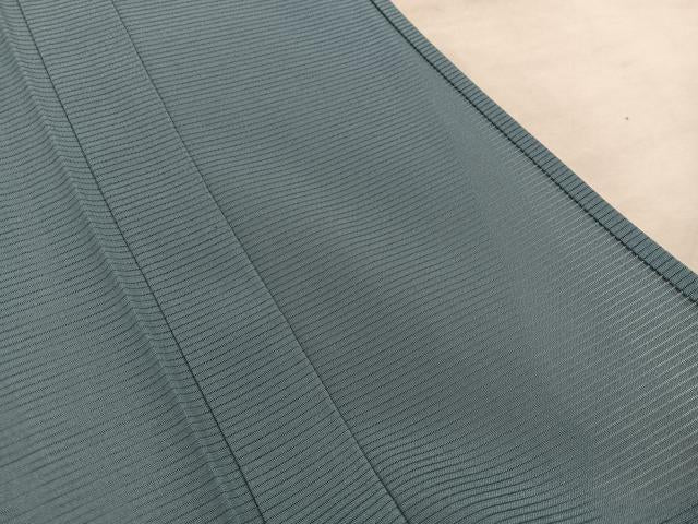平和屋着物*夏物 色無地 絽 柳煤竹色 正絹 逸品 BAAX8106mz