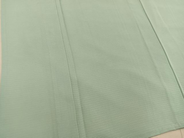 平和屋着物*夏物 色無地 絽 薄萌黄色 正絹 逸品 BAAX8108mz