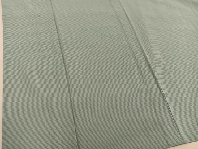 平和屋着物*夏物 色無地 絽 鶸茶色 正絹 逸品 BAAX8113mz