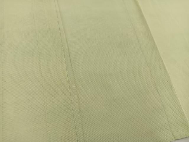 平和屋着物*夏物 色無地 絽 青朽葉色 正絹 逸品 BAAX8118mz