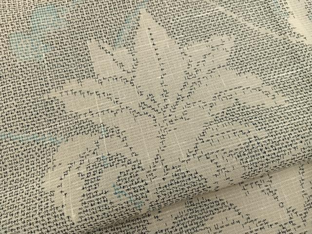 平和屋着物*夏物 紗紬 草花文 正絹 逸品 BAAX8136mz