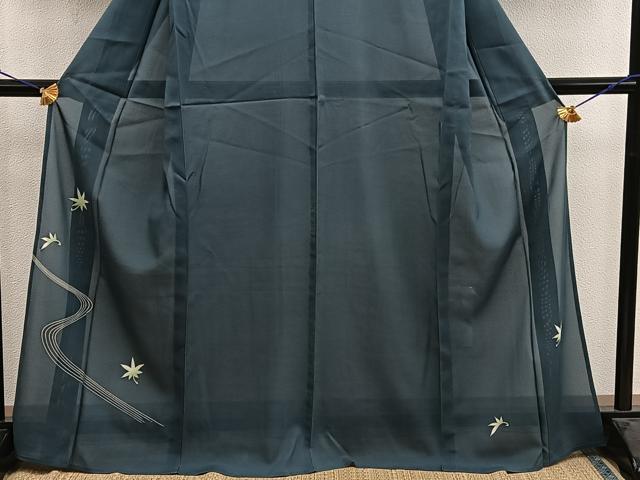 平和屋着物*夏物 色留袖 絽 竜田川 正絹 逸品 BAAX8141mz