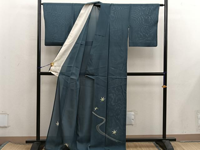 平和屋着物*夏物 色留袖 絽 竜田川 正絹 逸品 BAAX8141mz