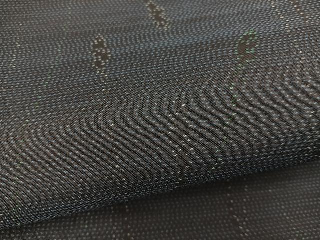 平和屋着物*夏物 本場大島紬 夏大島 草葉文 正絹 逸品 BAAX8166mz