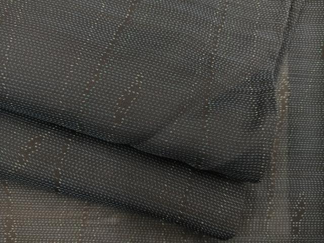 平和屋着物*夏物 本場大島紬 夏大島 草葉文 正絹 逸品 BAAX8166mz